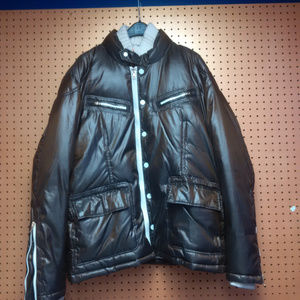 HTF Sean John Puffer Zipper Jacket - COPPER CREAM